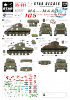 Star Decals 35-991 US M4 and M4A3 105 mm 1/35